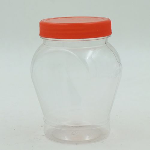 宝升厂家直销 心形pet食品包装容器 450ml透明食品包装塑料瓶批发
